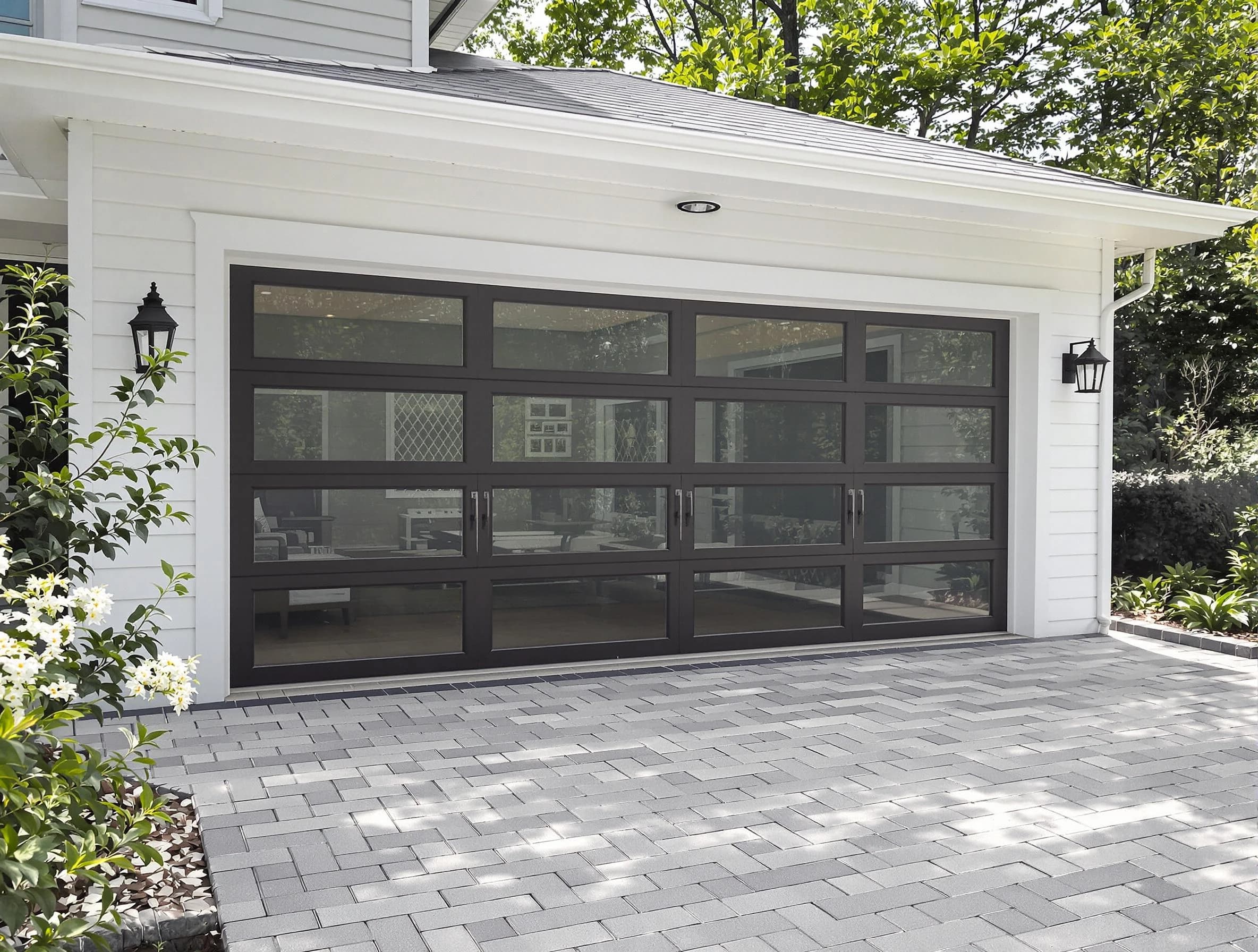 Berkley Garage Door Repair design specialist presenting custom garage door options to Berkley homeowner
