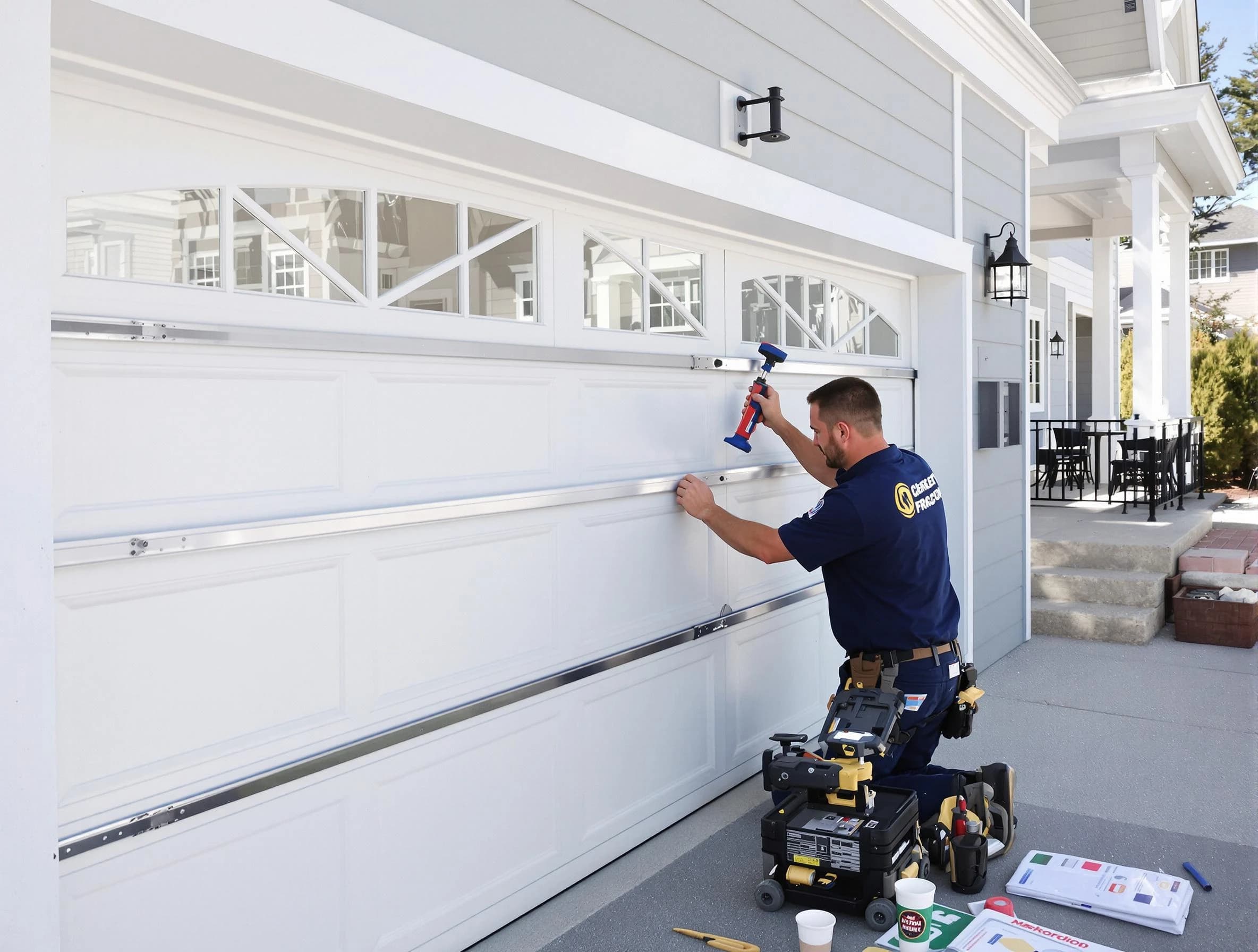 Professional garage door installation by Berkley Garage Door Repair in Berkley