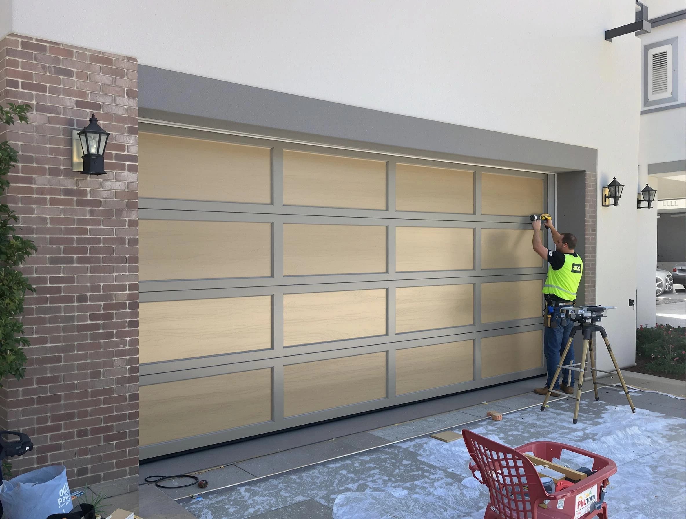 Garage door replacement service by Berkley Garage Door Repair in Berkley