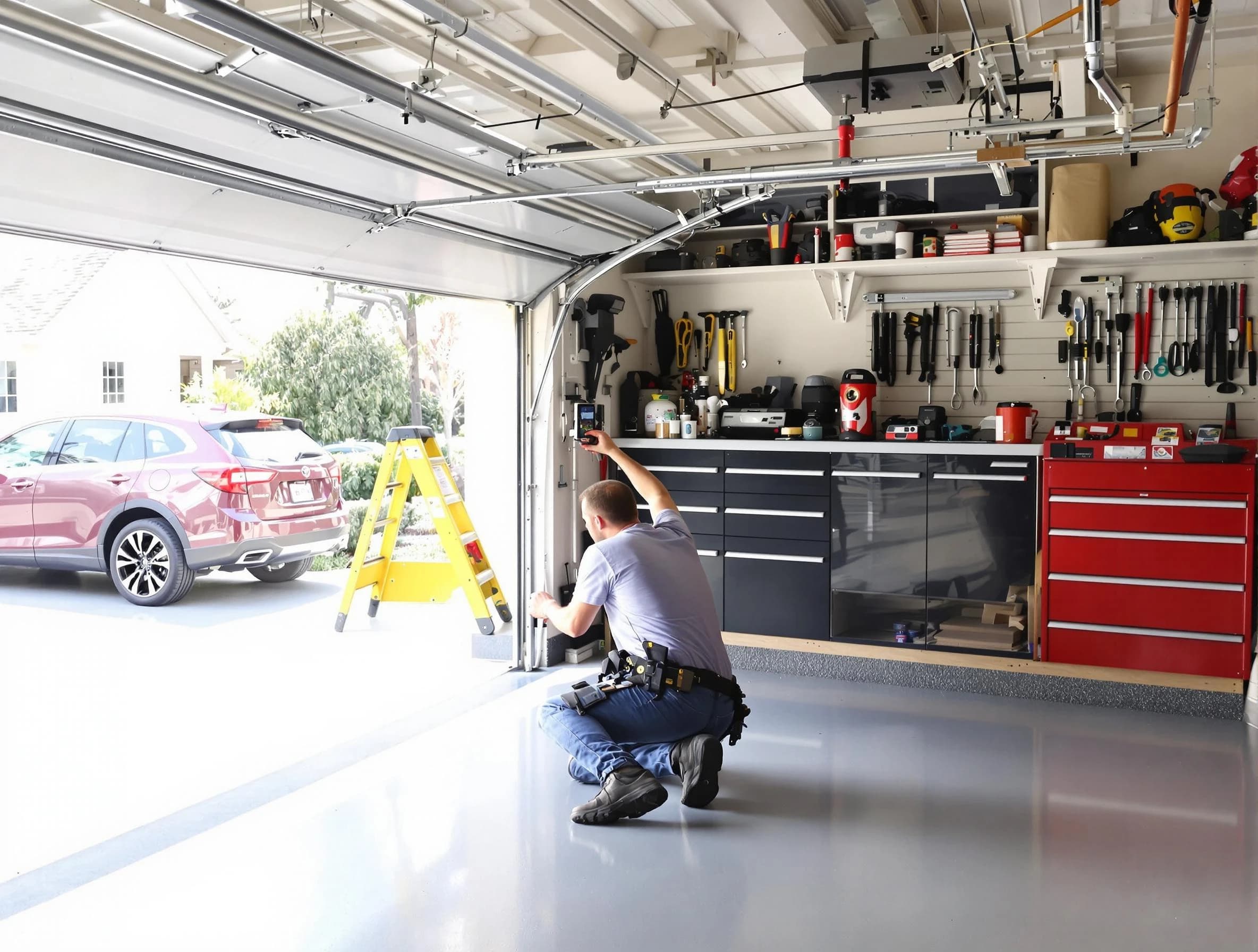 Local garage door repair service by Berkley Garage Door Repair in Berkley