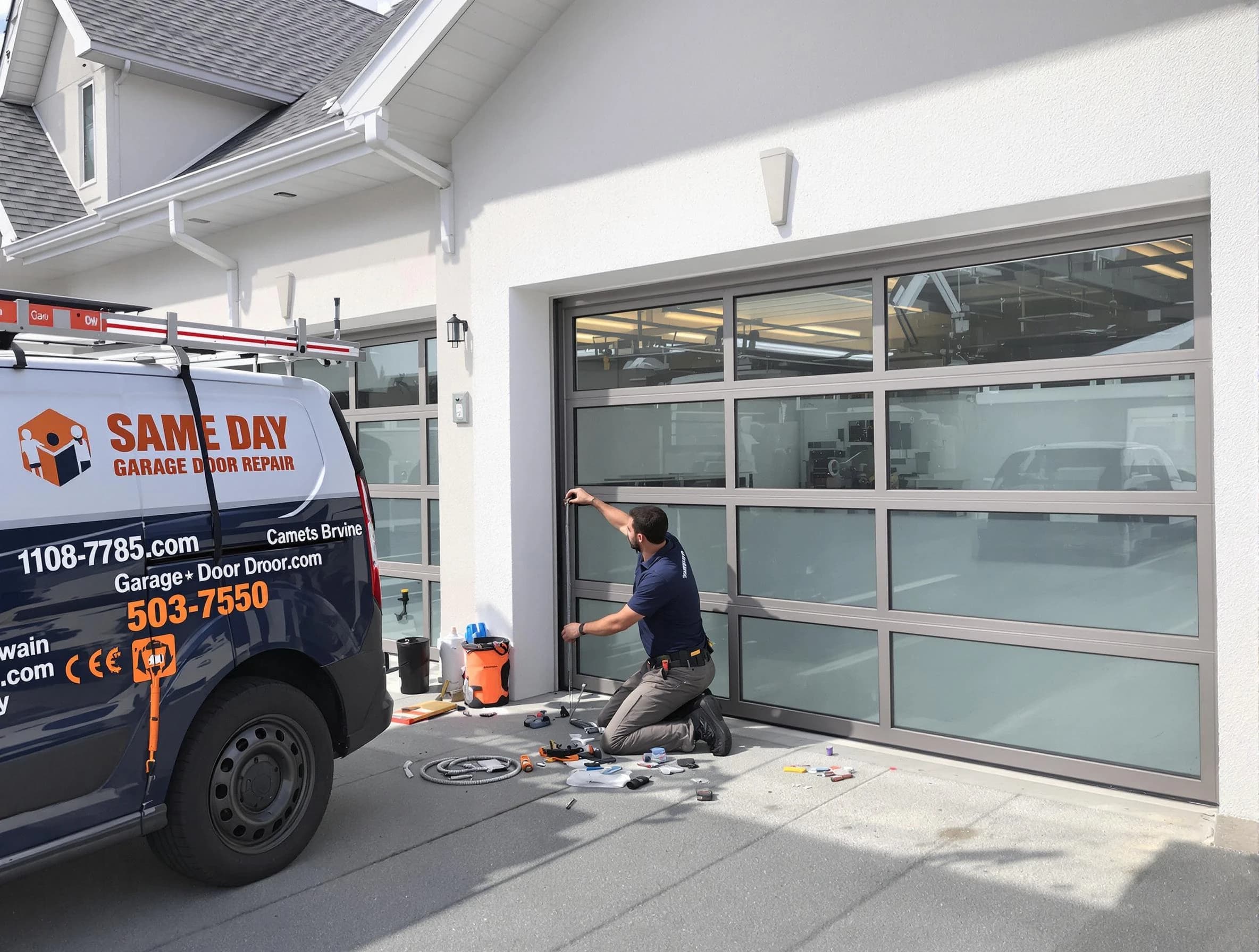 Same-day garage door repair service by Berkley Garage Door Repair in Berkley