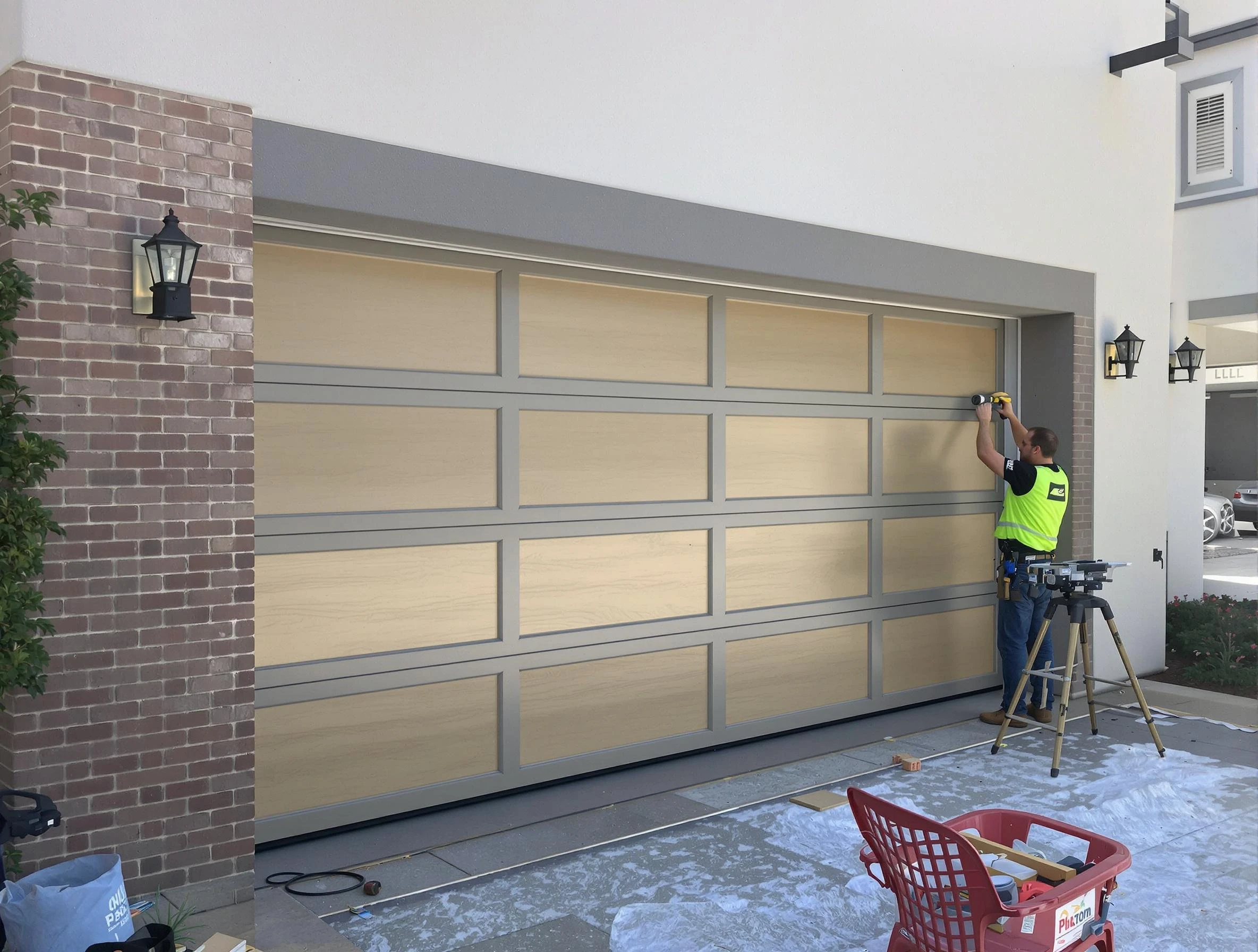 Garage door replacement service by Berkley Garage Door Repair in Berkley