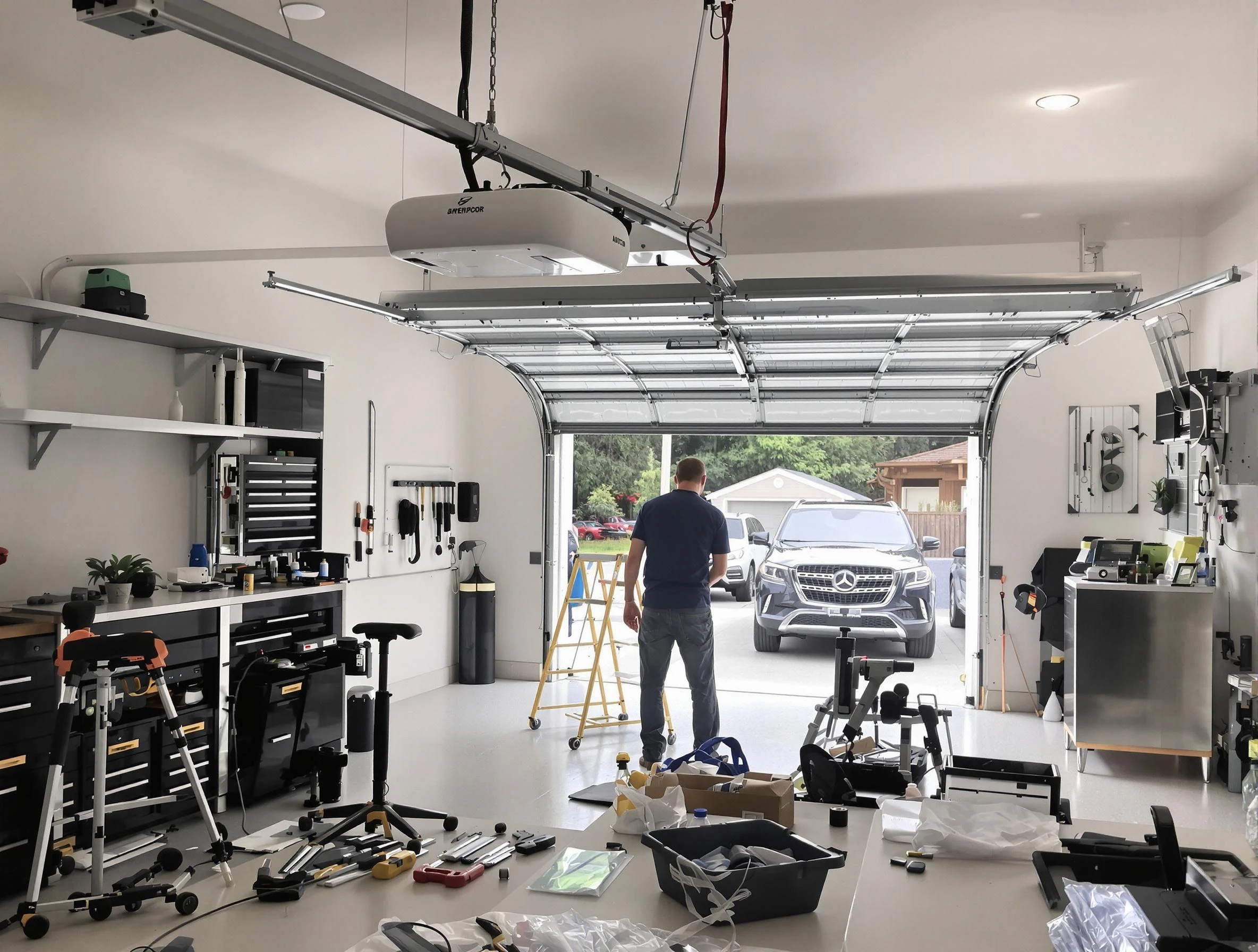 Garage door opener installation by Berkley Garage Door Repair in Berkley