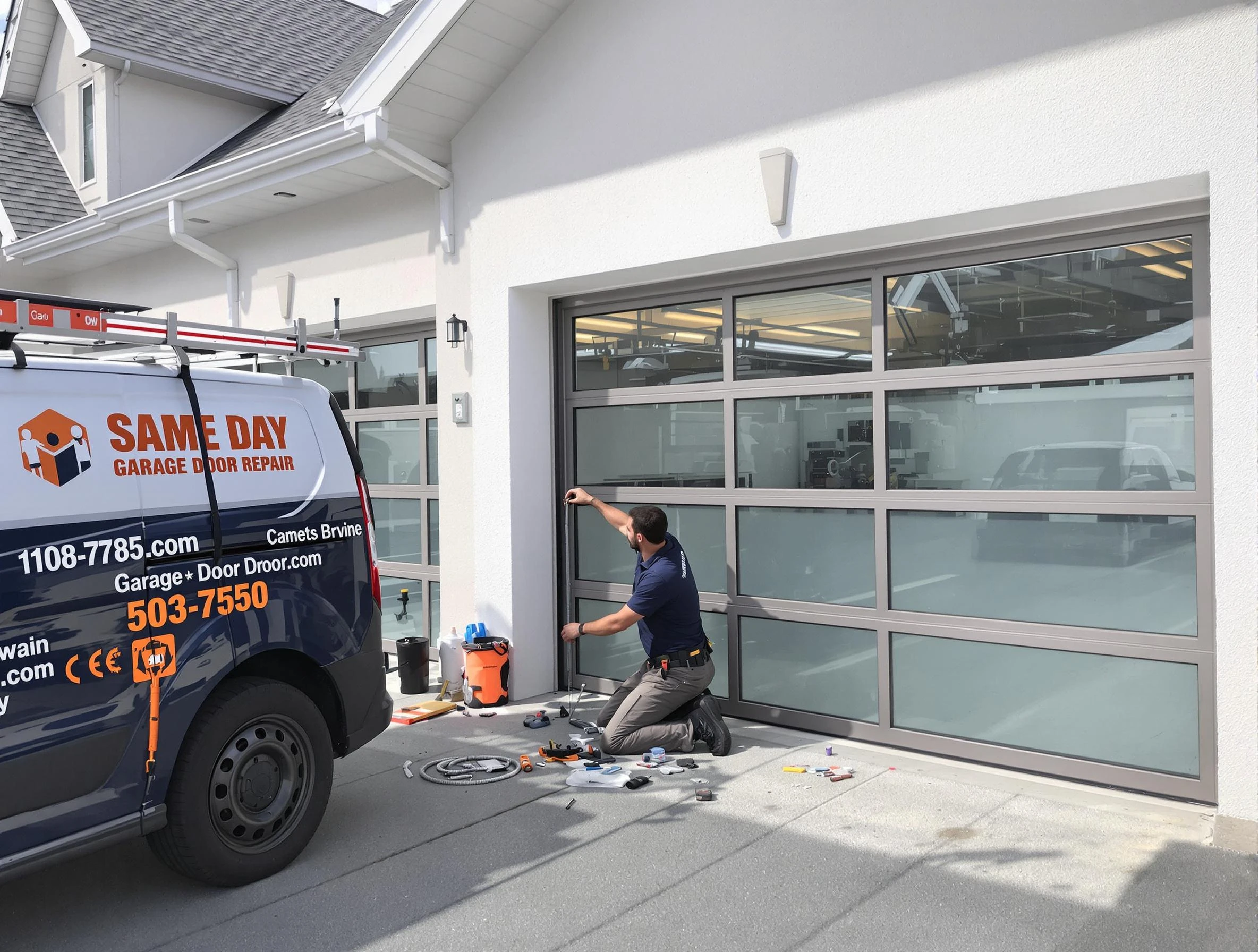 Same-day garage door repair service by Berkley Garage Door Repair in Berkley